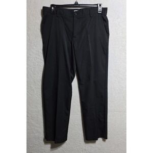 Adidas Men's Golf Pants Black Straight Leg Performance Trousers 34x30